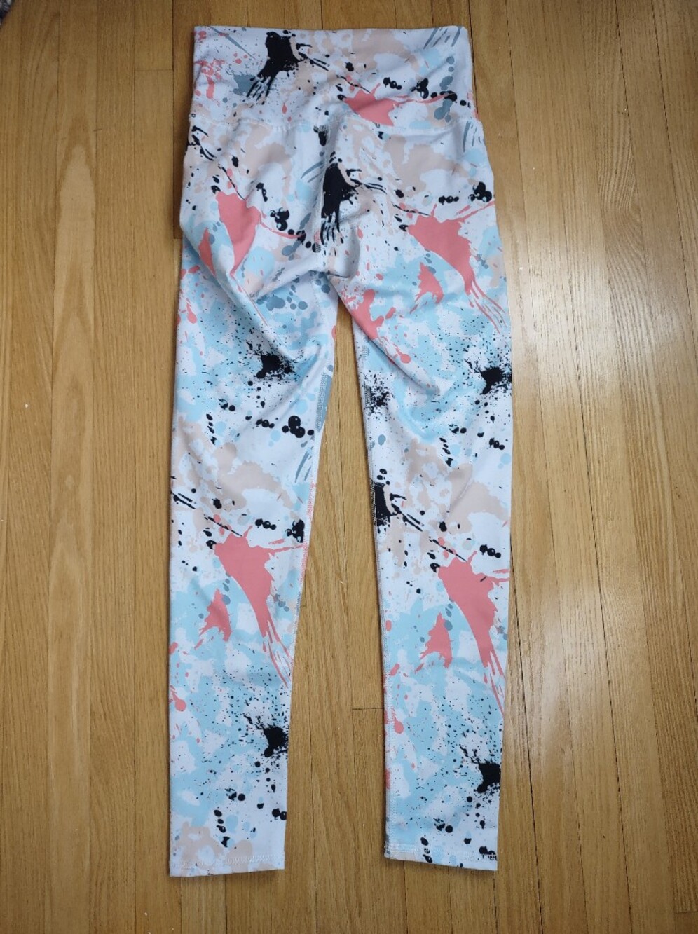 🎨 Greenfit High-Waisted Paint Splatter Leggings – One Size - Picture 5 of 5
